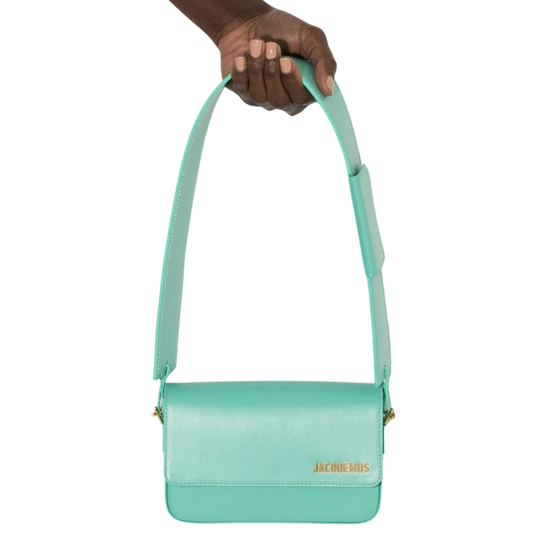 Jacquemus Le Carinu Turquoise Bag