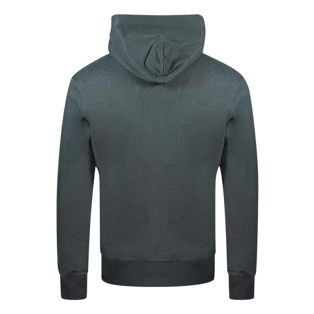 Champion Classic Script Logo Black Zip Hoodie 214719 KK001