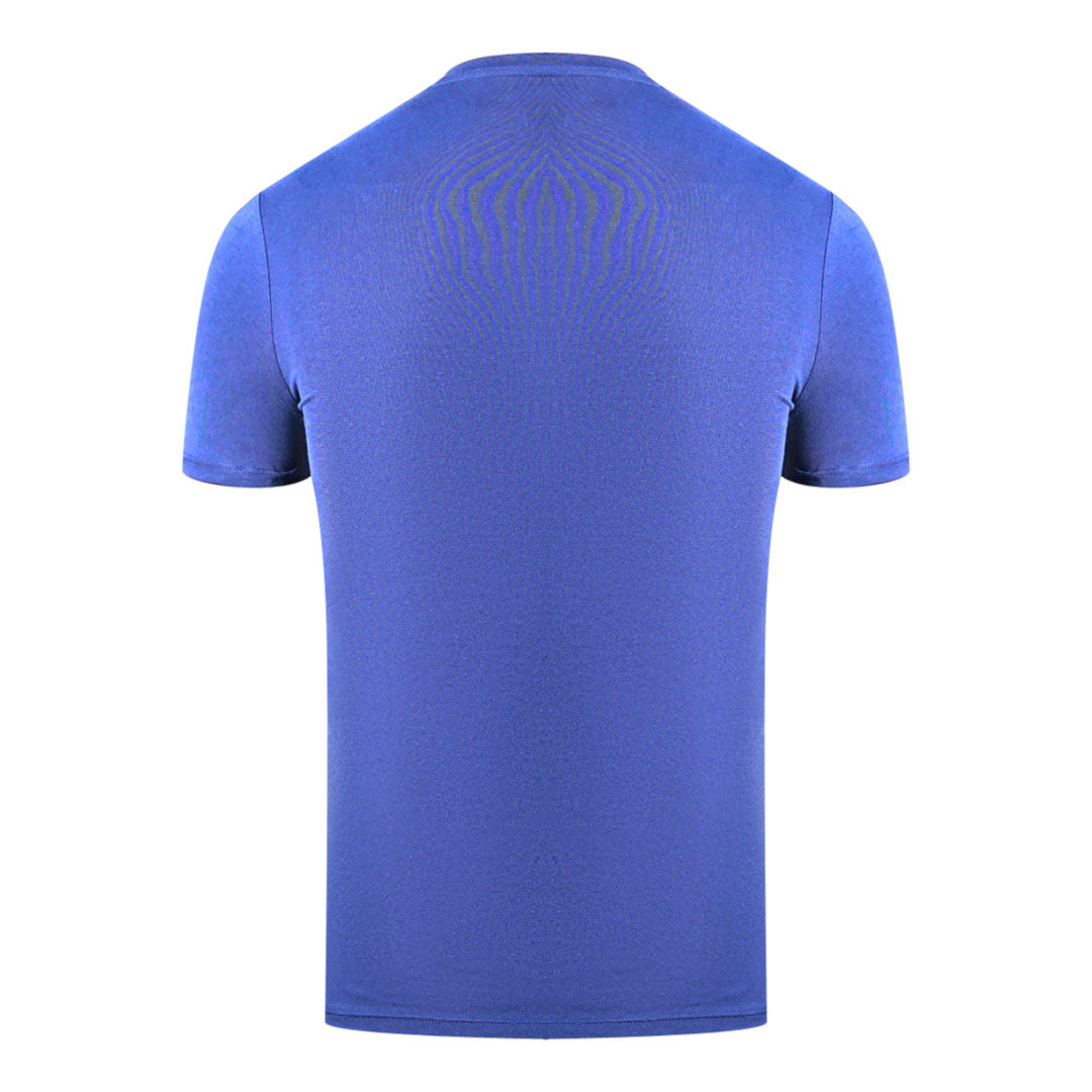 Armani Jeans 1981 Logo Blue T Shirt