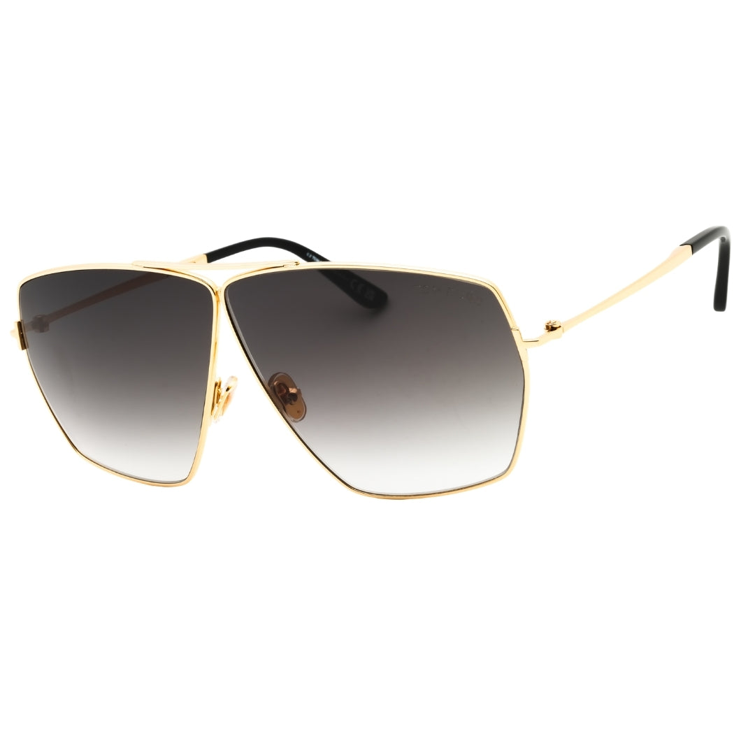 Tom Ford FT1185 30B shiny deep gold / gradient smoke Sunglasses 67X02X135 One Size