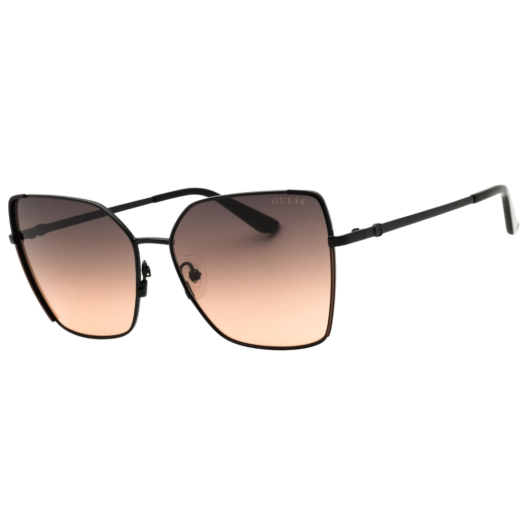 Guess GU00192 01B shiny black / gradient smoke Sunglasses Female 59X16X140 One Size