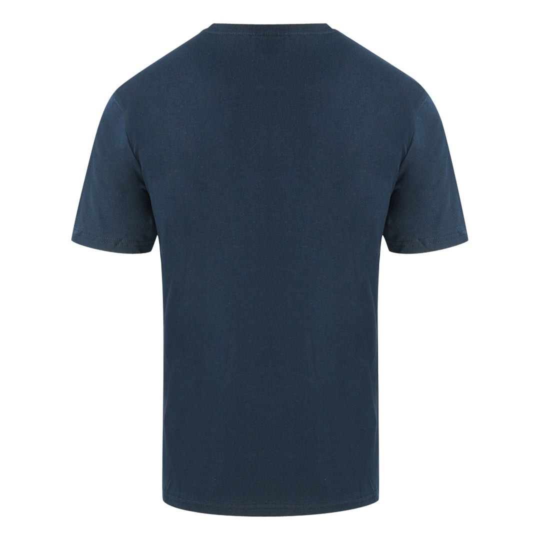 North Sails Block Brand Logo Navy Blue T Shirt