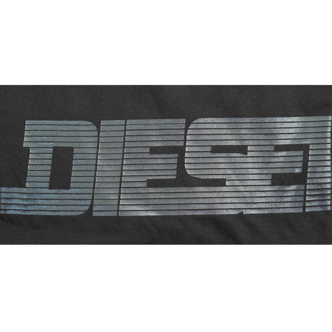 Diesel T Just 12 5 Caviar T Shirt 900 Black - Style Centre Wholesale