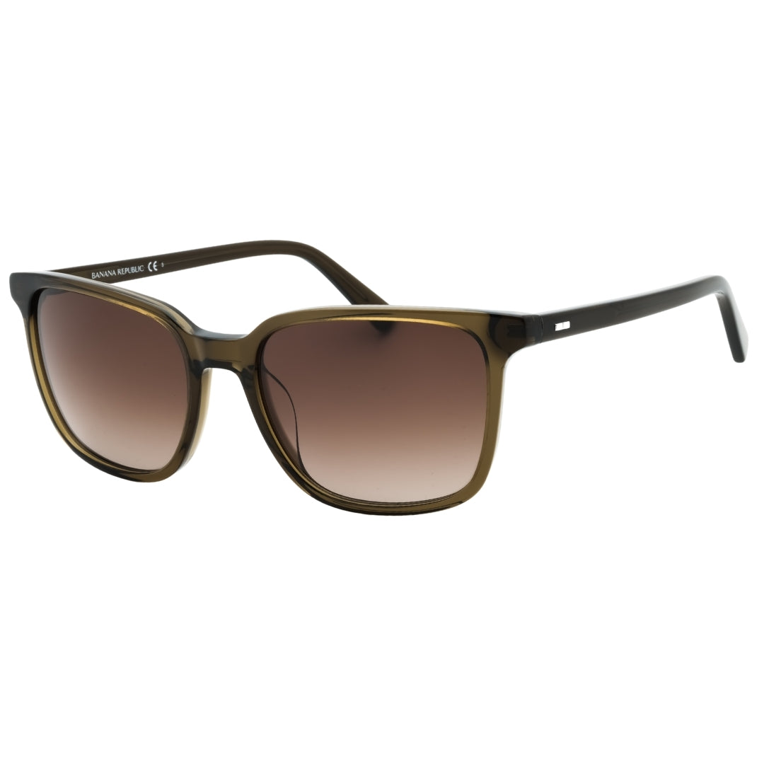Banana Republic Brown SF Lensed Green Sunglasses One Size