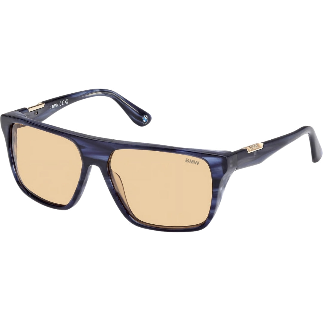 BMW Blue Frame Roveix Lensed Sunglasses BW0040-H 92J