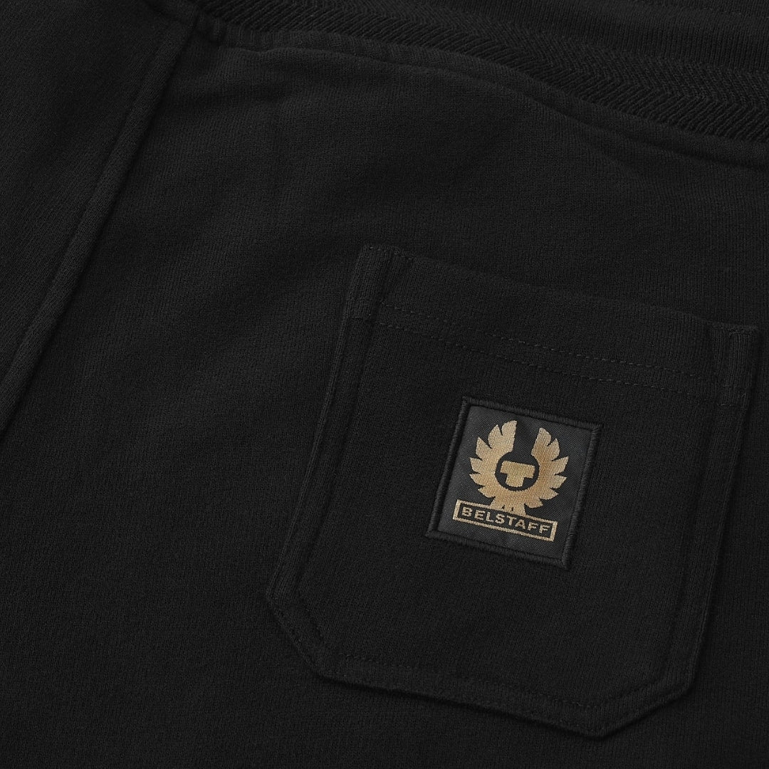 Belstaff Plain Black Sweatpants - Style Centre Wholesale