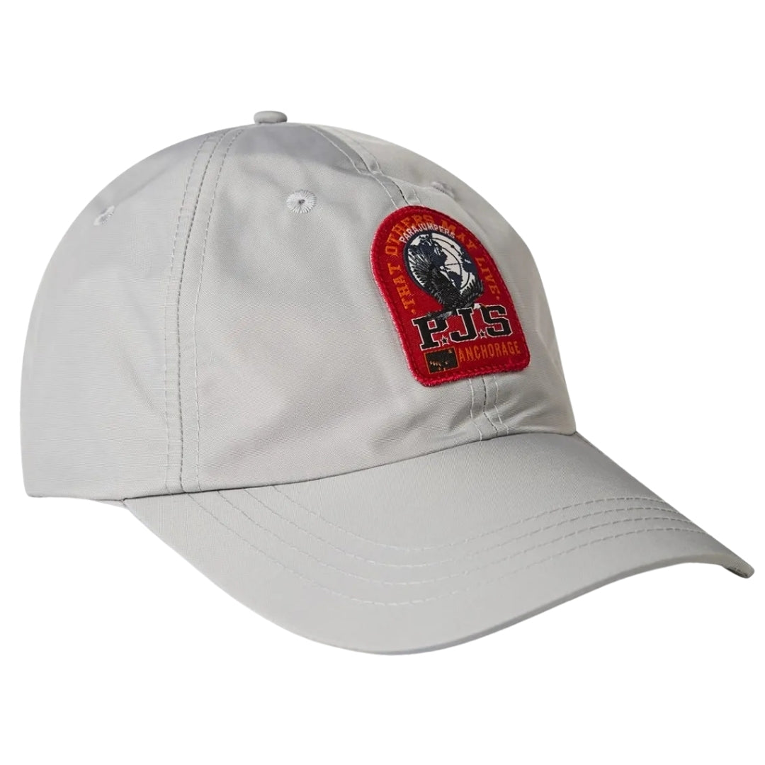 Parajumpers Patch Logo Lead Grey Cap Bravo Cap 0255
