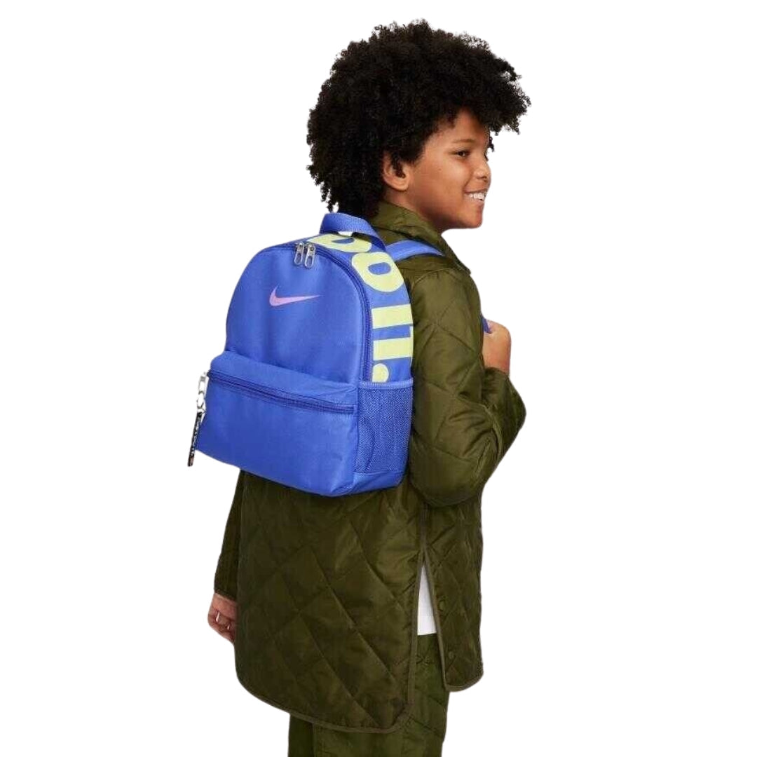 NIKE DR6091 581 BLUE/YELLOW/PINK BACKPACK YOUTH One Size