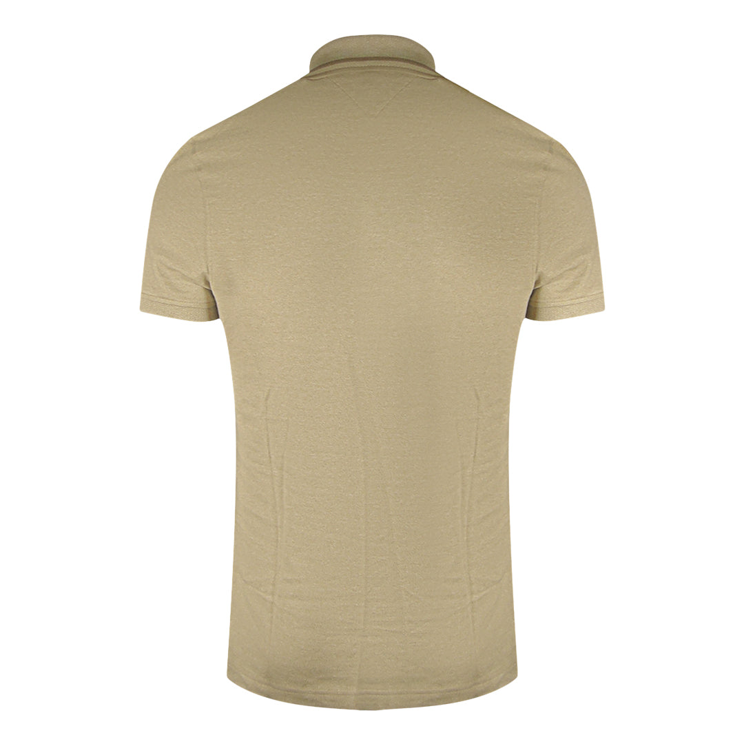 Tommy Hilfiger 4500586853 Dark Dunewhite Polo Shirt Mens