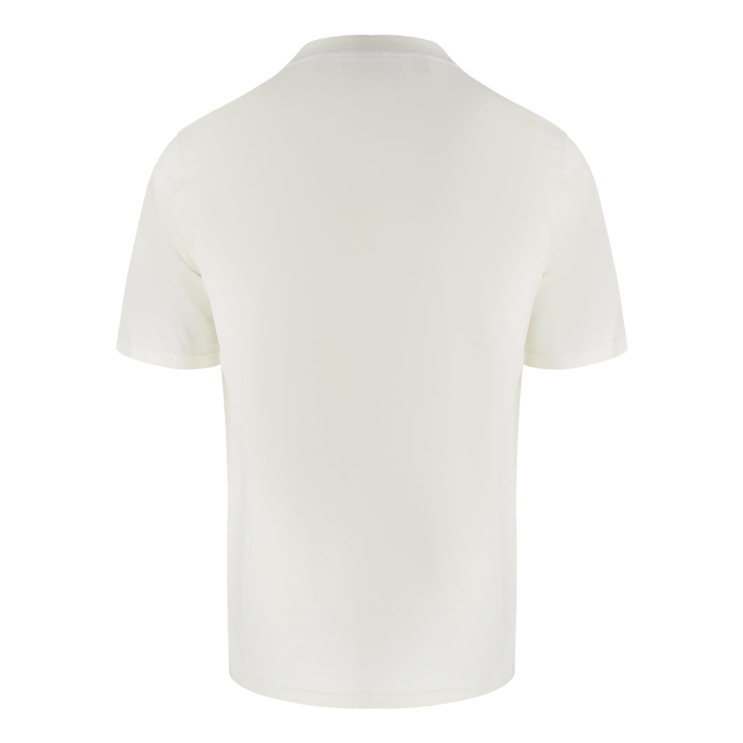 Aquascutum Active Club Check Pocket T Shirt Old White Aa_B005_Ts007_02 Mens