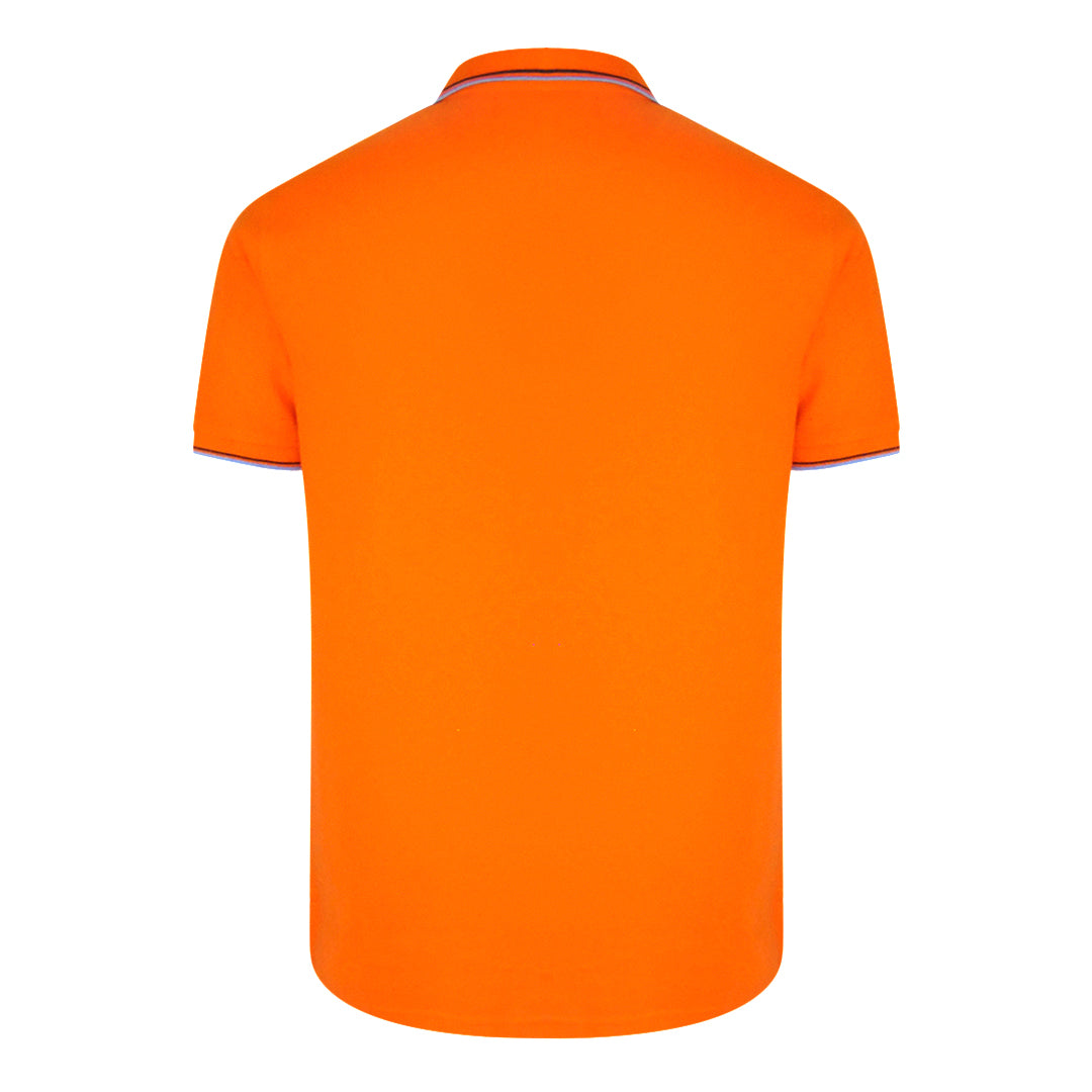 Aquascutum Active Active Cotton Polo Orange Aa_Po001_12 Mens