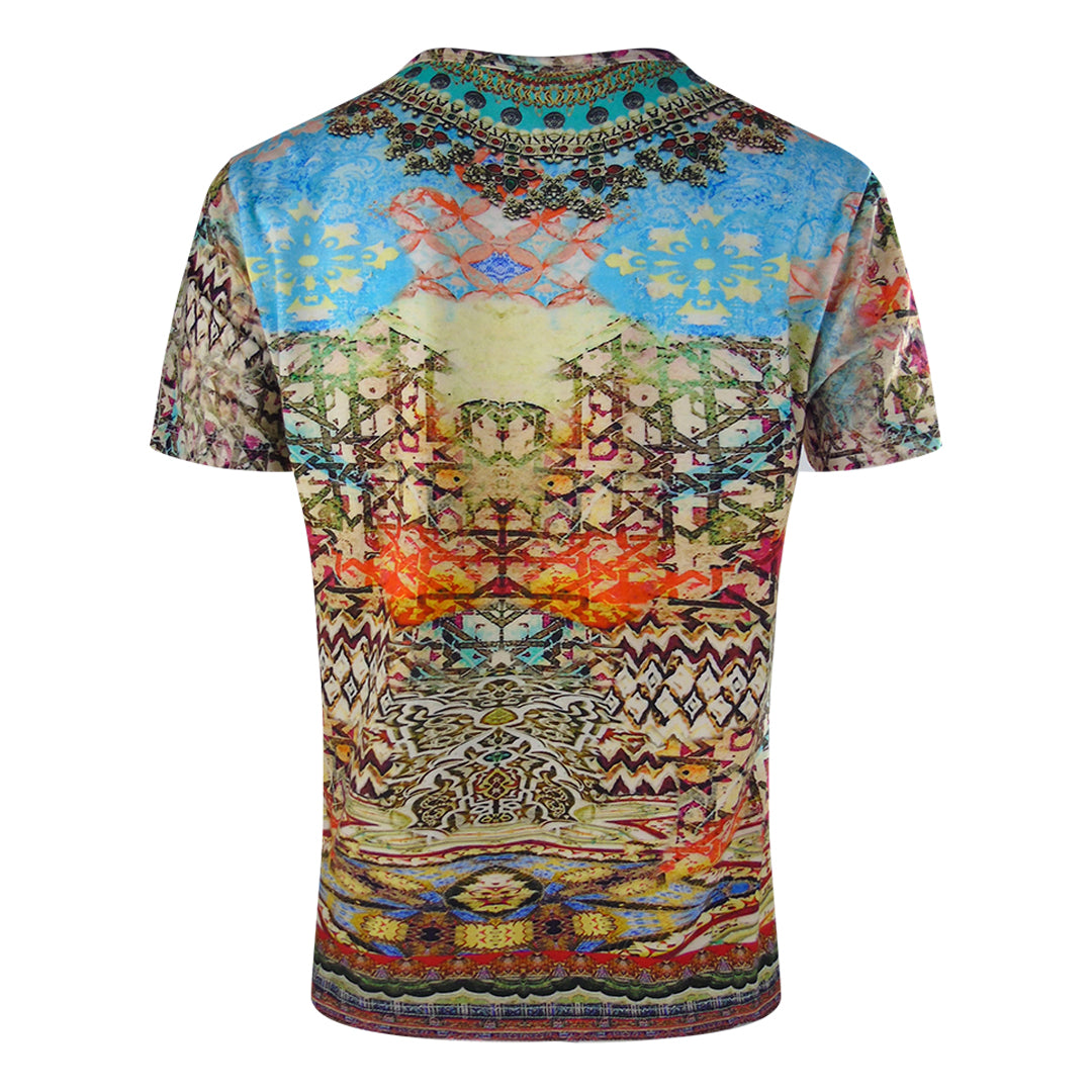 Inoa Fashion Arizona 1925 Rd Gld Slvr Blck Gry T Shirt Womens