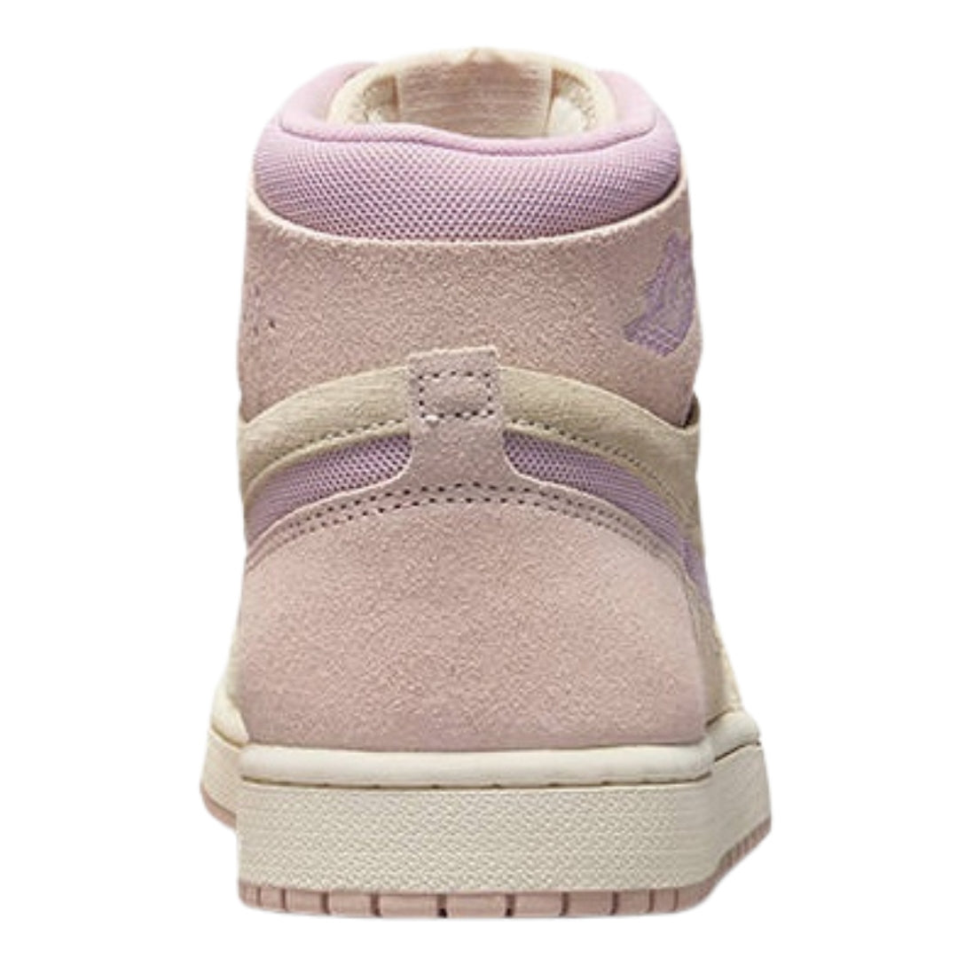NIKE DV1305 100 Nike Air Jordan 1 ZM Air CMFT 2 BEIGE/PURPLE TRAINER WOMENS UK 7.5