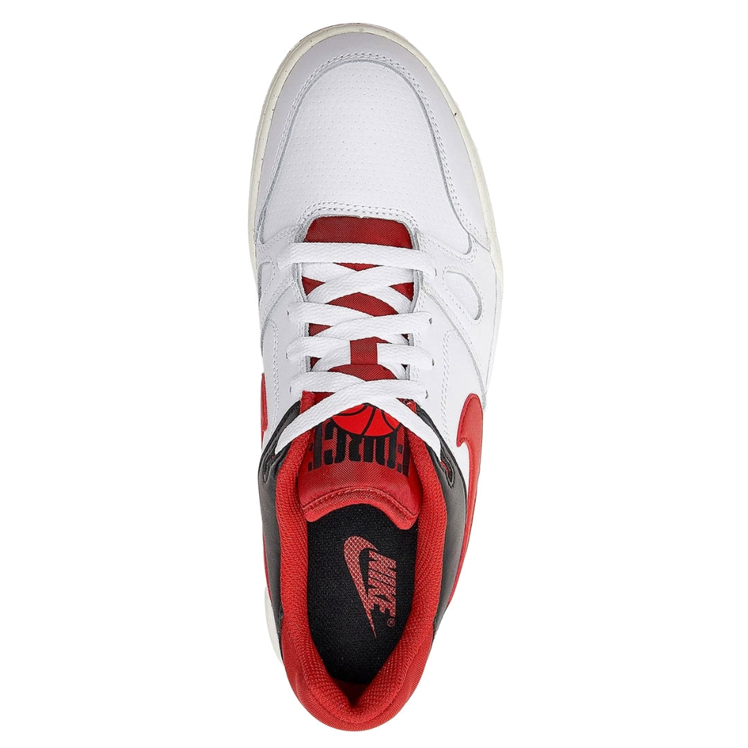 Nike Fb1362 102 102 White/Red/Black Trainer Nike Full Force Lo UK 7.5