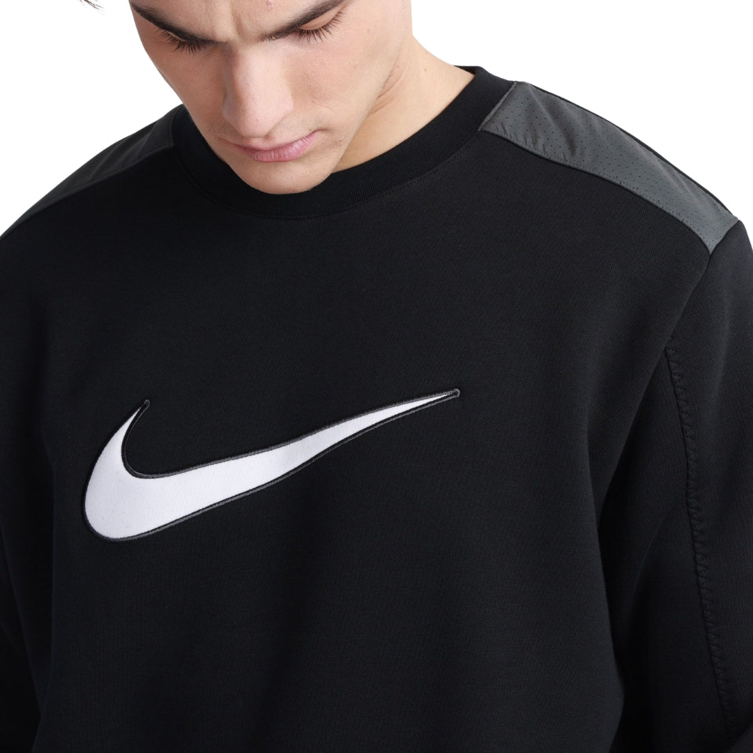 Nike Fn0245 010 Black Crewneck Jumper Mens S