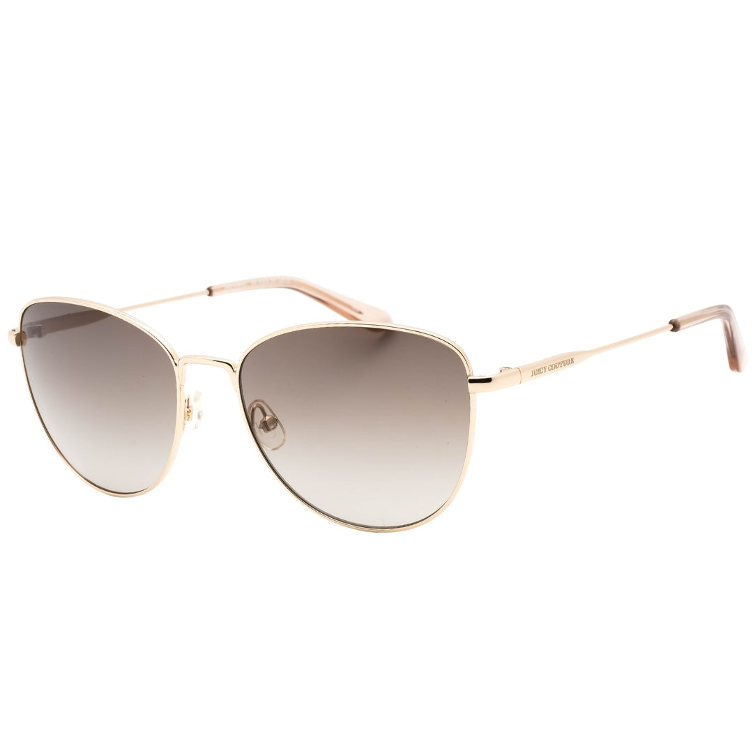 Juicy Couture Brown SF Lens Light Gold Sunglasses One Size