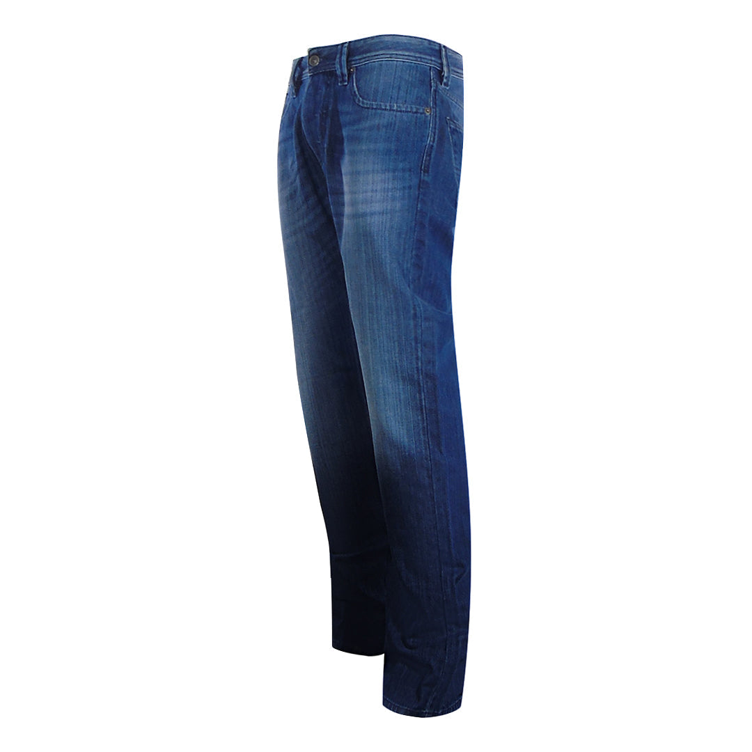 Diesel Larkee-X Dark Blue Denim Pants LARKEE-X RB067 01