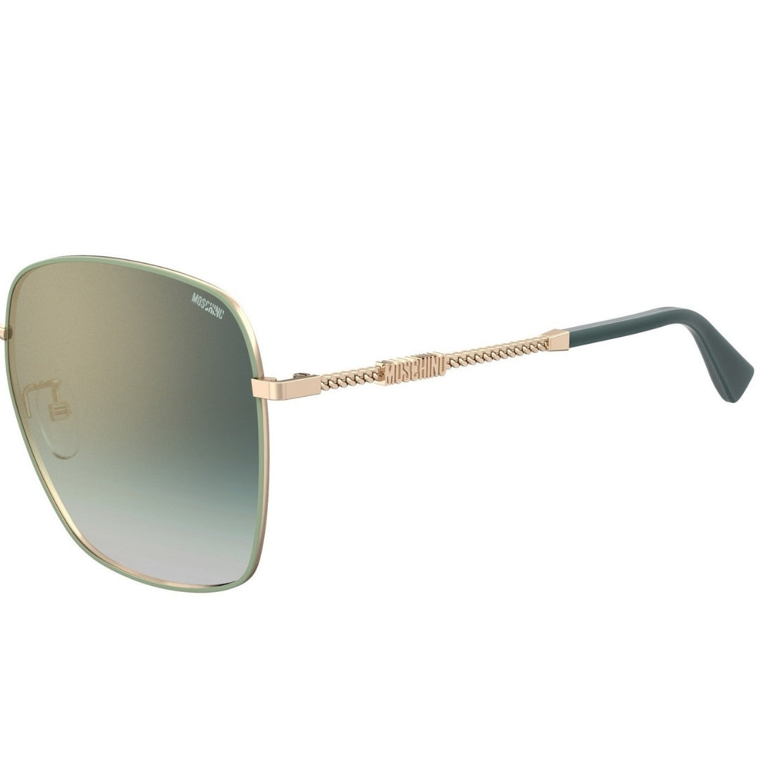 Moschino Branded Arms Rose Gold Sunglasses MOS133 G PEF EZ