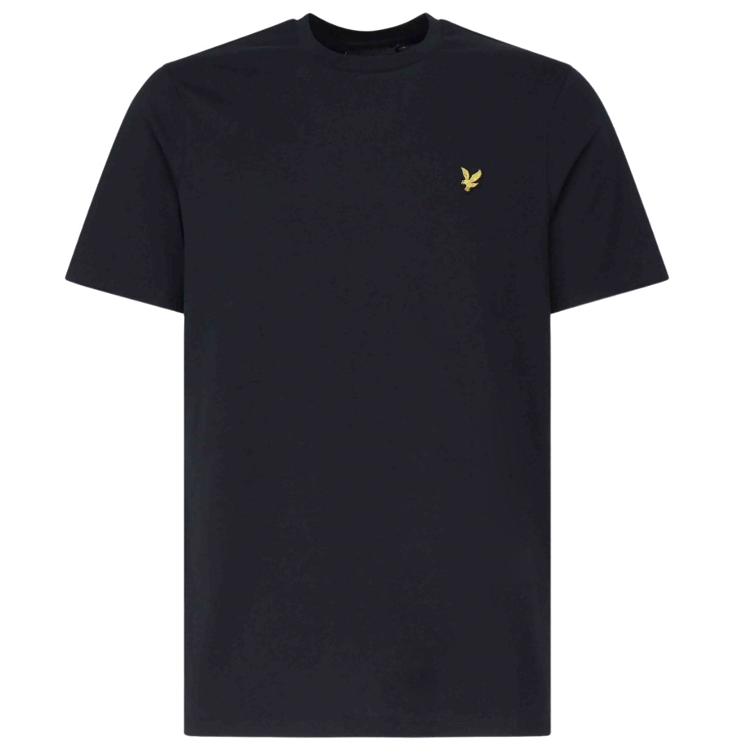 Lyle & Scott Brand Chest Logo Dark Navy T-Shirt L