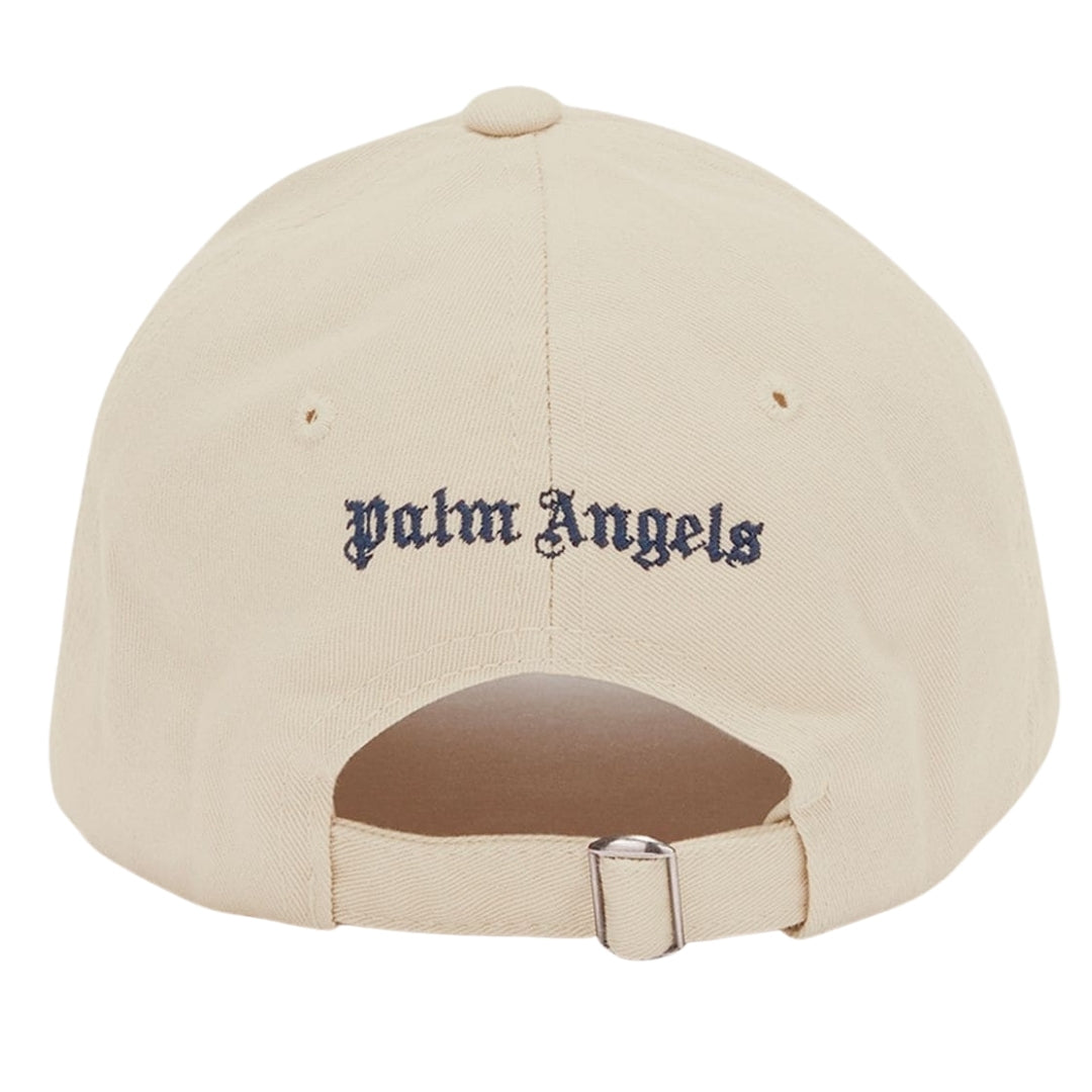 Palm Angels Classic Logo Cream Hat PMLB003F21FAB0020310