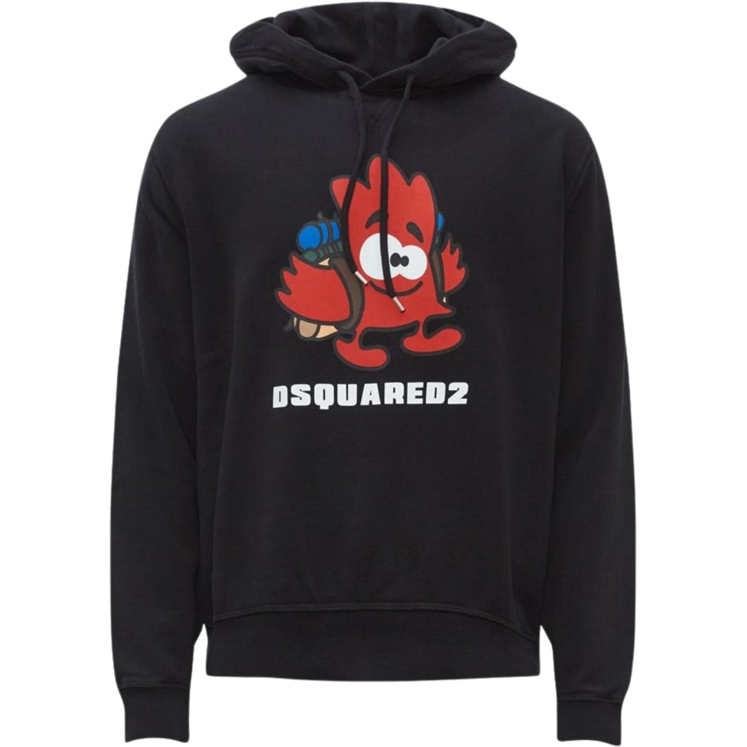 DSQUARED2 S71GU0551 S25030 900 BLACK SWEATER Mens M
