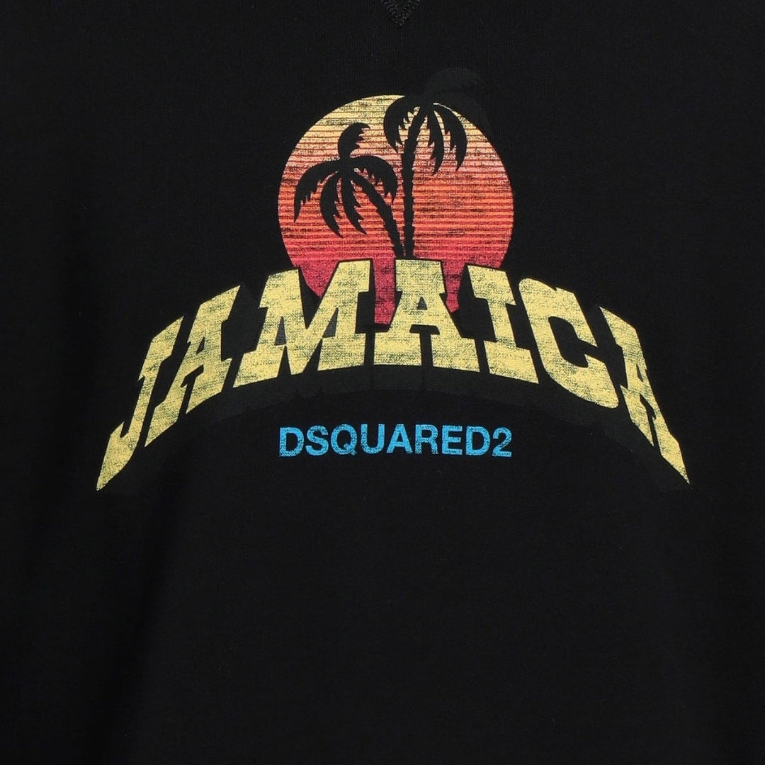 Dsquared2 Jamaica Design Black Sweatshirt M