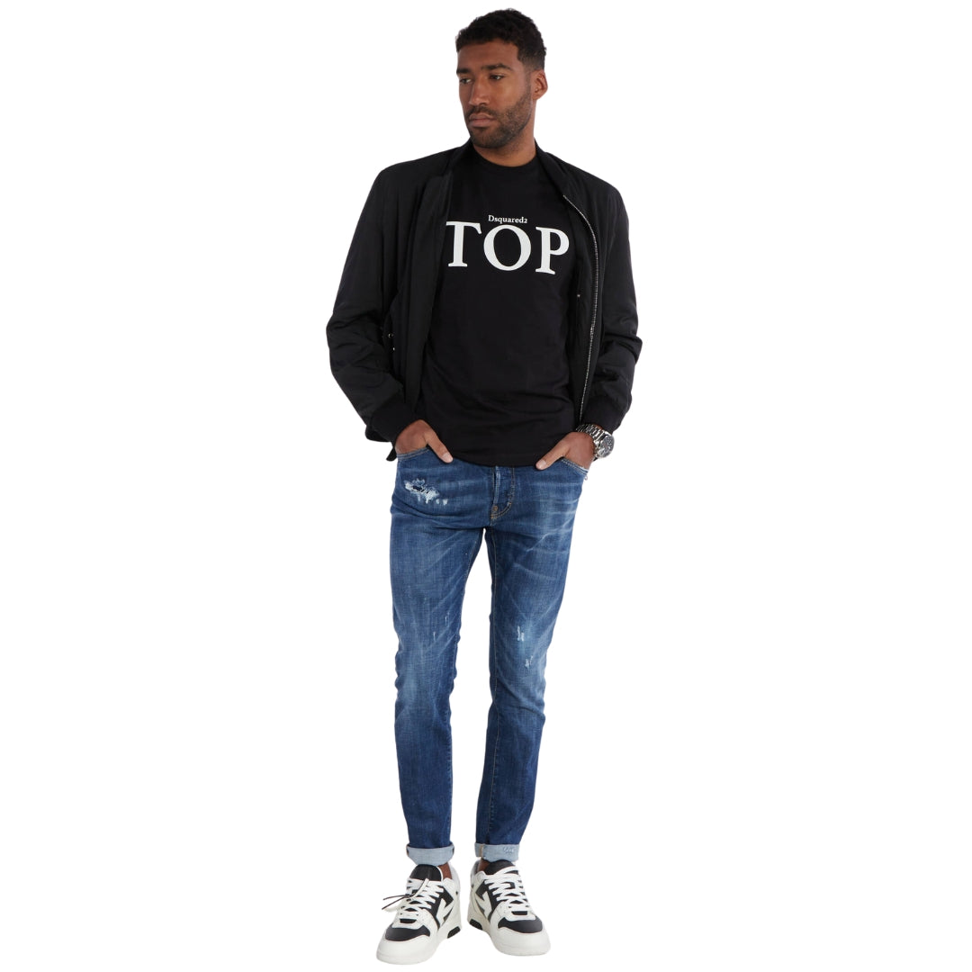 DSQUARED2 Cool Guy Jean Destroyed Look Blue Jeans W34