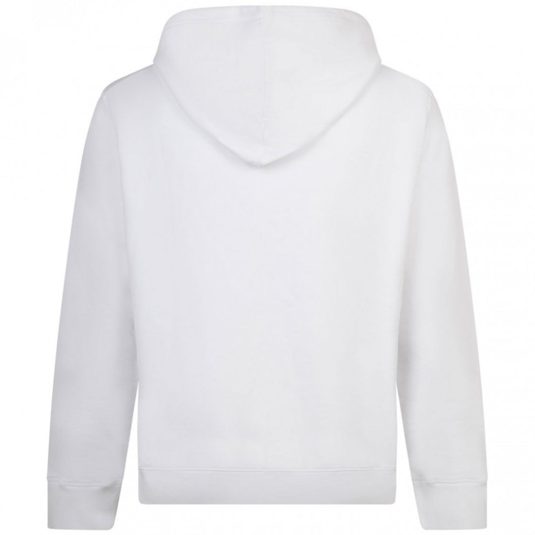 Dsquared2 Faded Suburbans Logo White Hoodie S