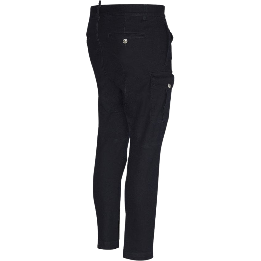 Dsquared2 S74Kb0507 S30711 Sexy Cargo Fit 470 Blue Pants Mens
