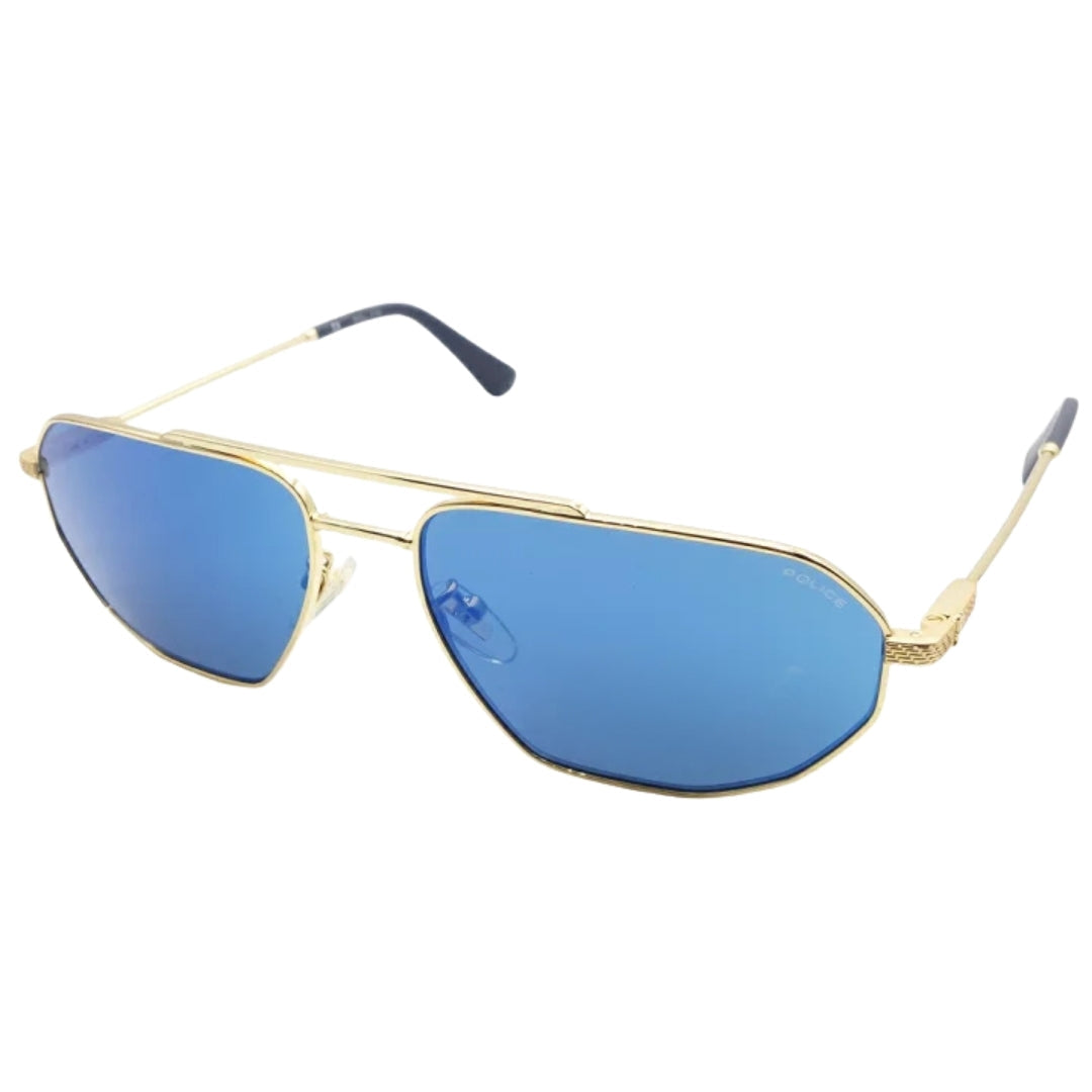 Police Octane 2 Gold Sunglasses SPLF66 249B
