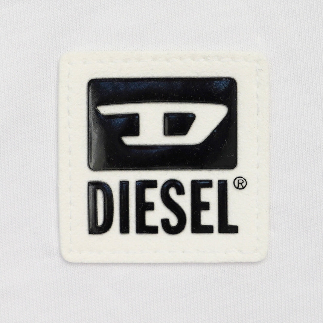 Diesel T Diegos K30 Bright White T Shirt 100 White