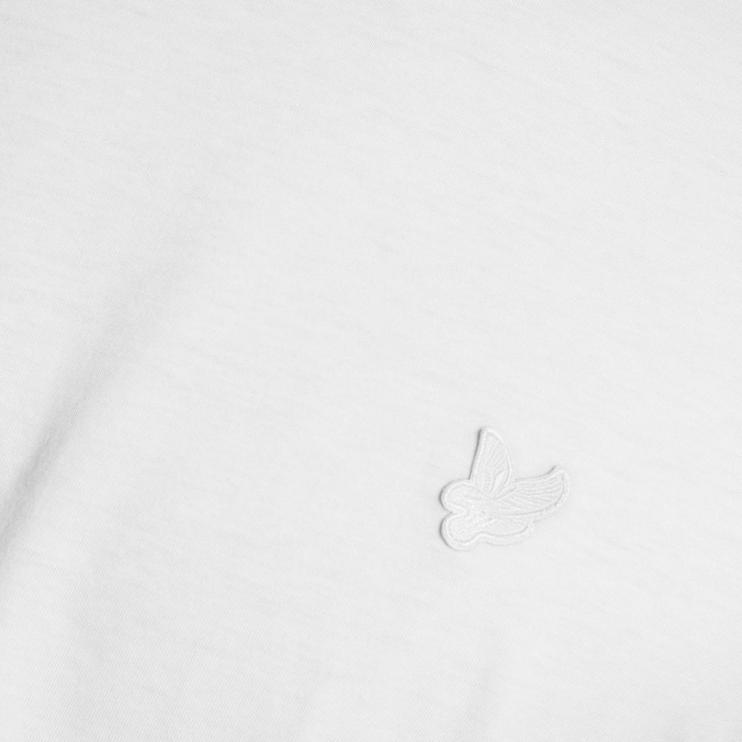 Lyle & Scott White Superfine T-Shirt XS