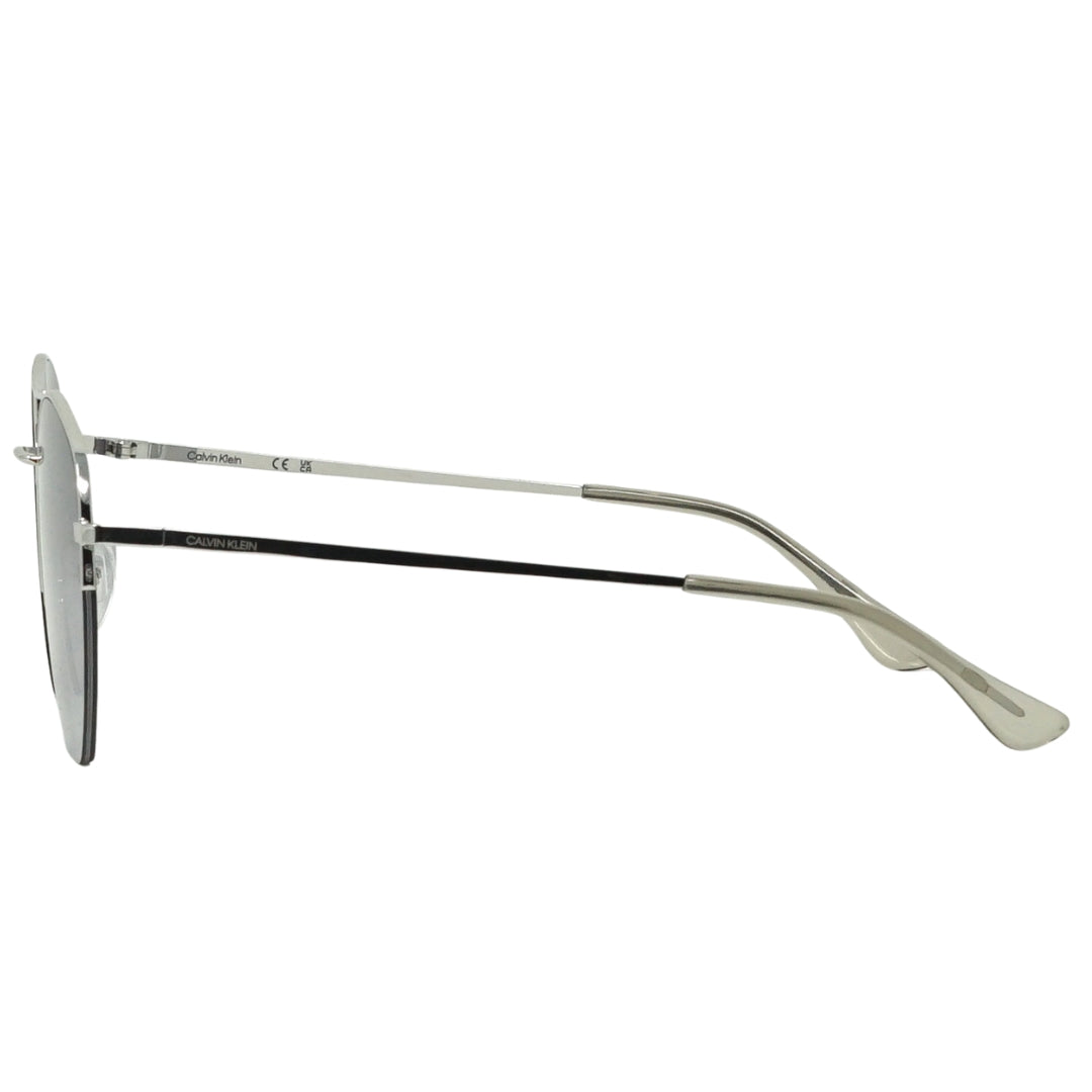 Calvin Klein Smoke Lens Silver Sunglasses - Style Centre Wholesale