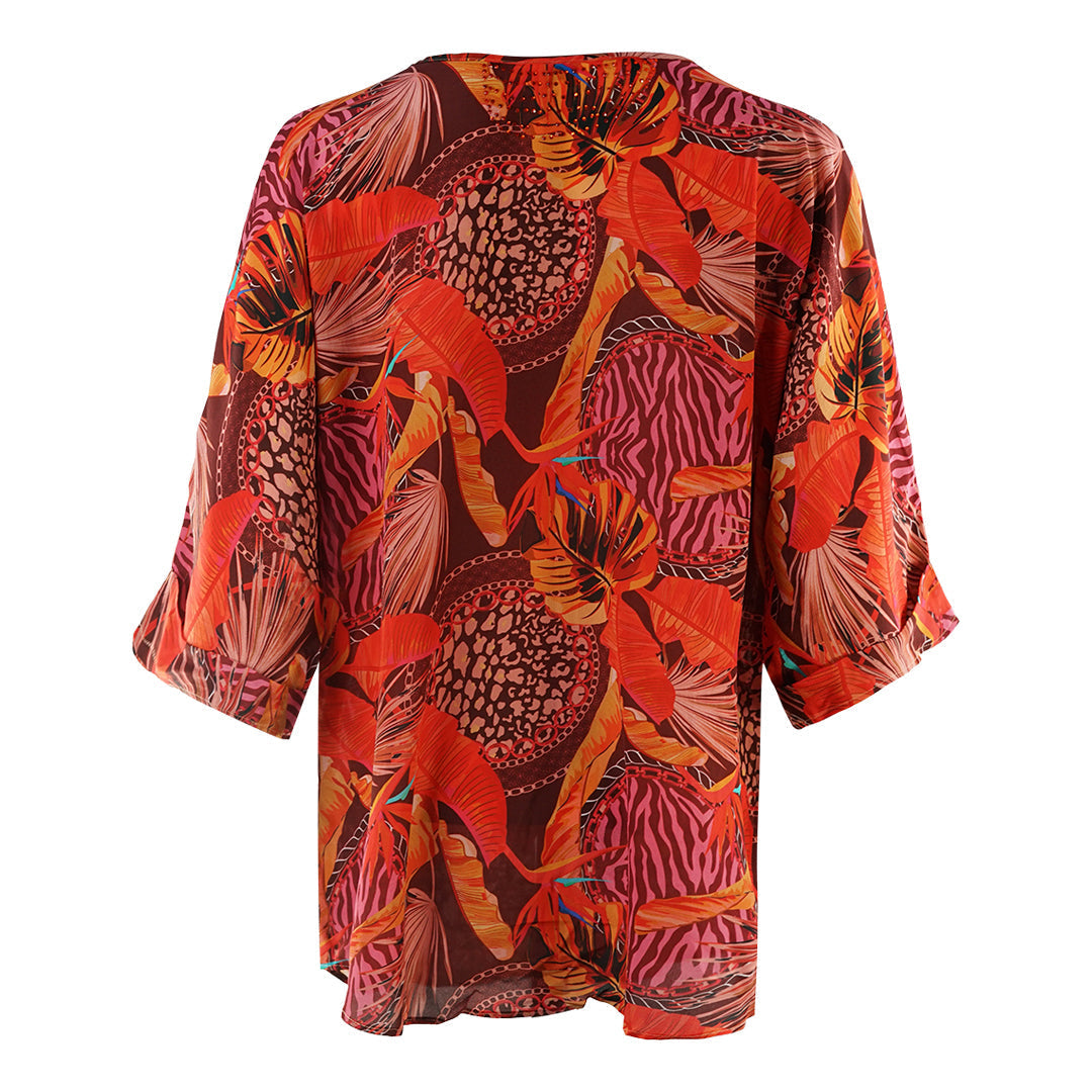 Inoa Congo Rainforest 1202115 Red Silk Fish Top - Style Centre Wholesale