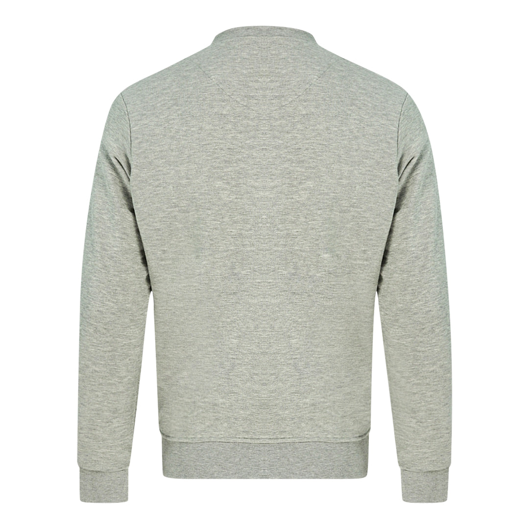 Aquascutum Of London Logo Grey Sweatshirt - Style Centre Wholesale