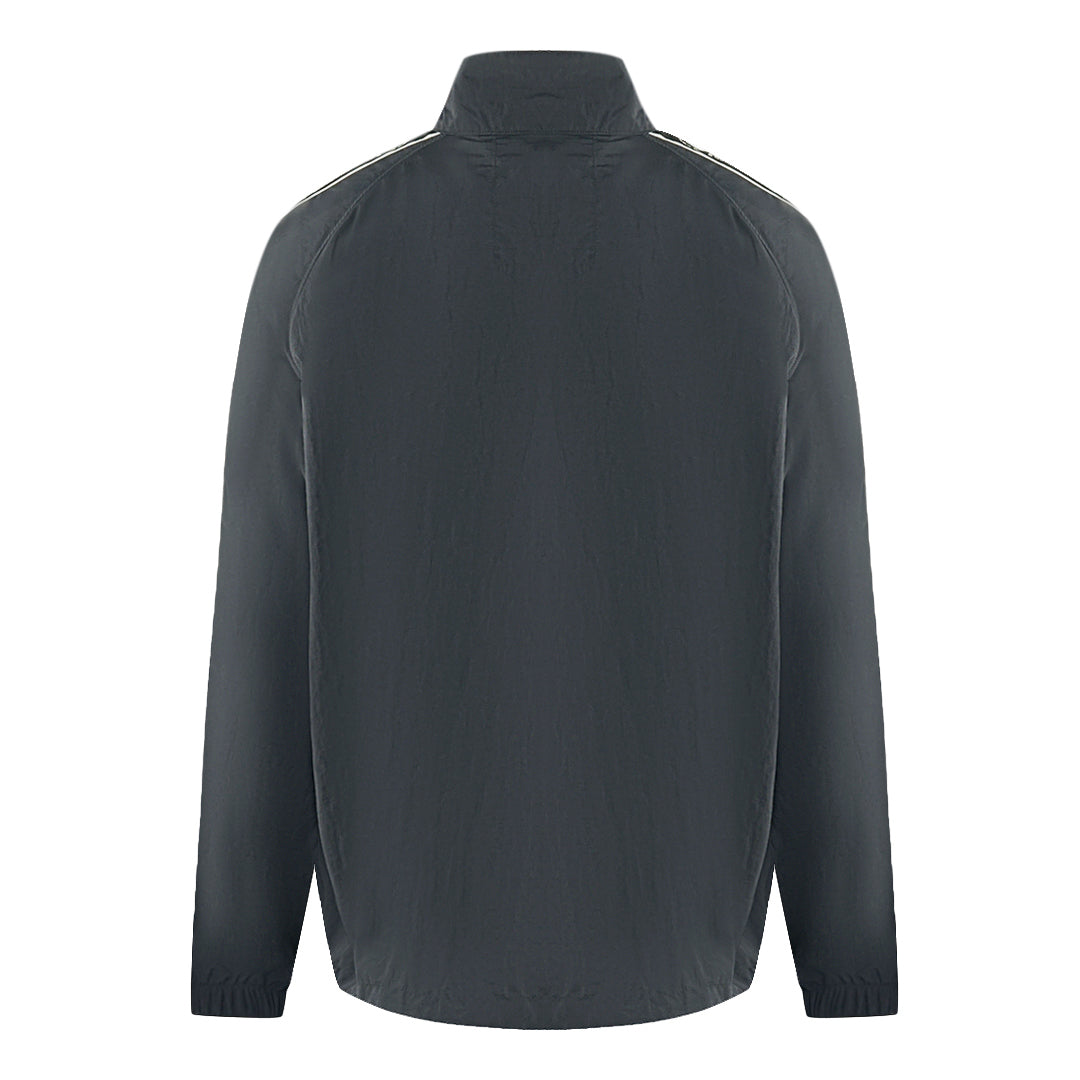 Fred Perry Taped Sleeve Black Shell Jacket J4561 102