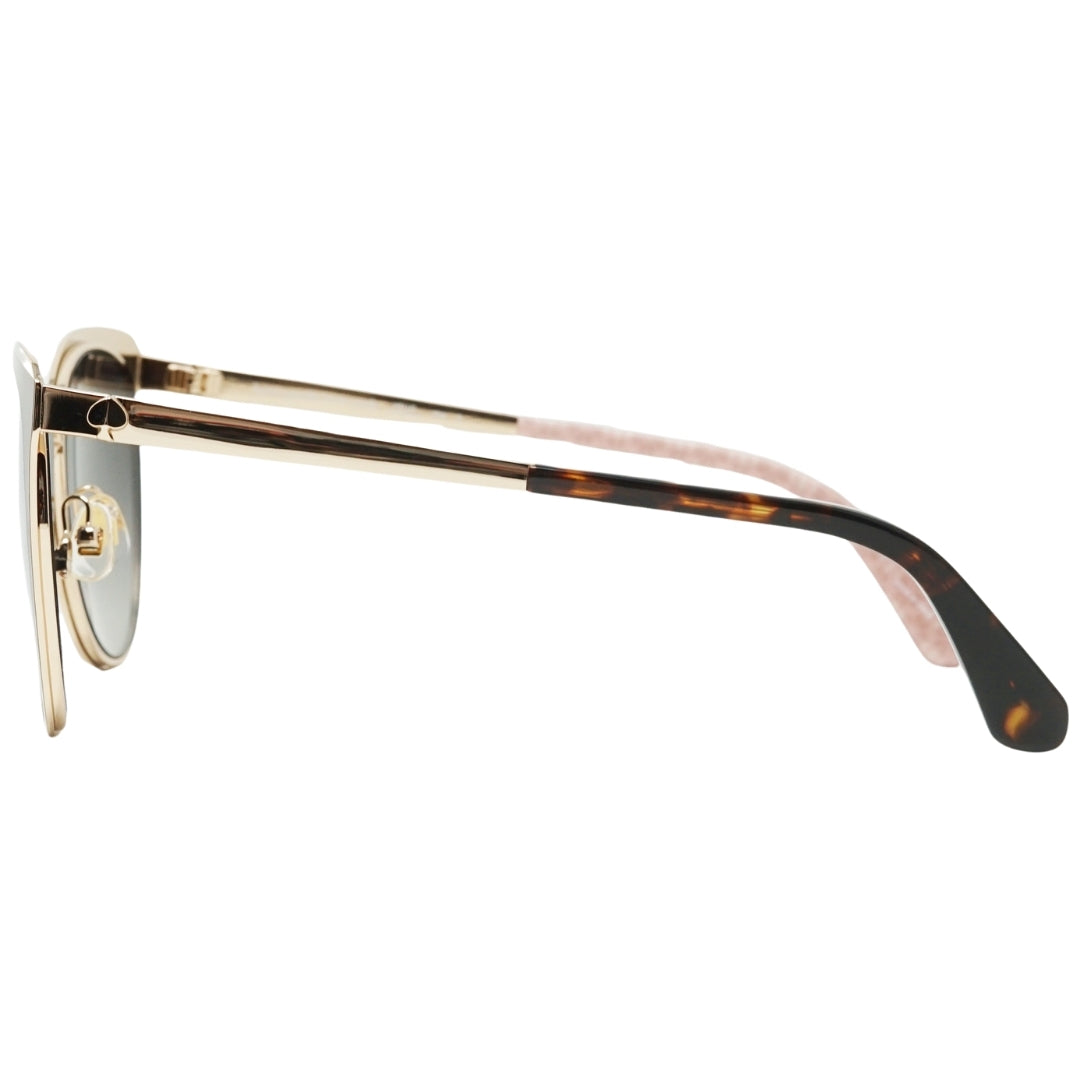 Kate Spade Grey Gradient Sp Lens Gold Sunglasses