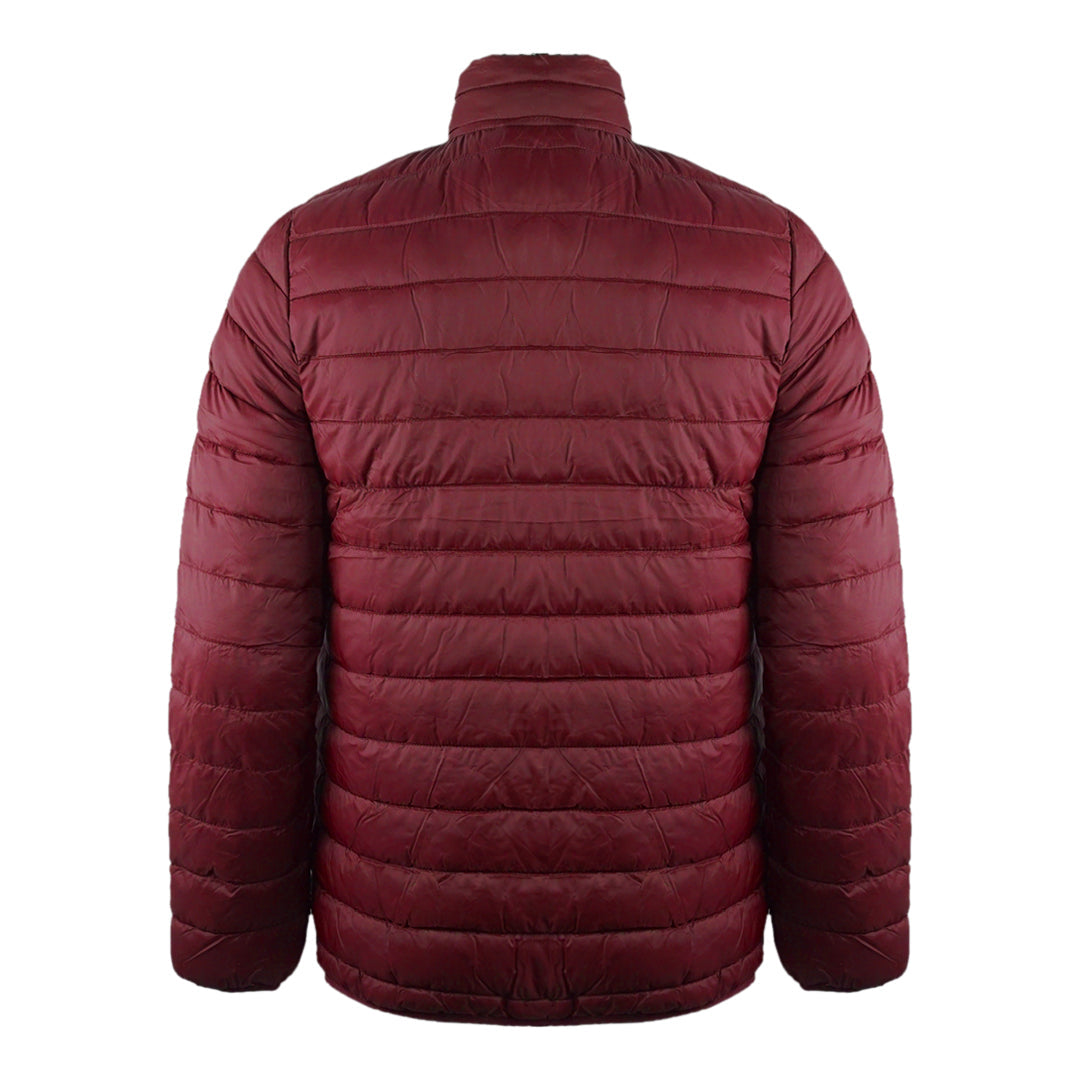 Aquascutum London Logo Bordeaux Red Active Jacket
