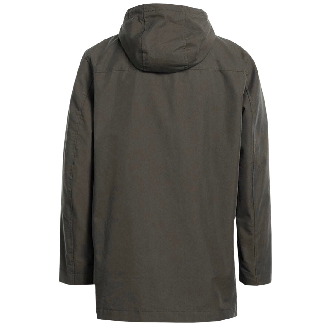 Lyle Scott Golden Eagle Logo Plain Hooded Green Jacket