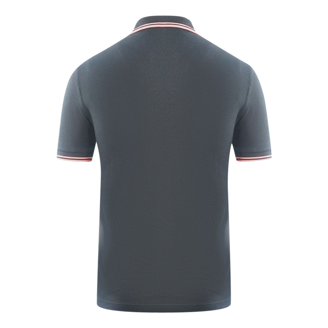Fred Perry Twin Tipped M3600 P75 Black Polo Shirt M3600 P75