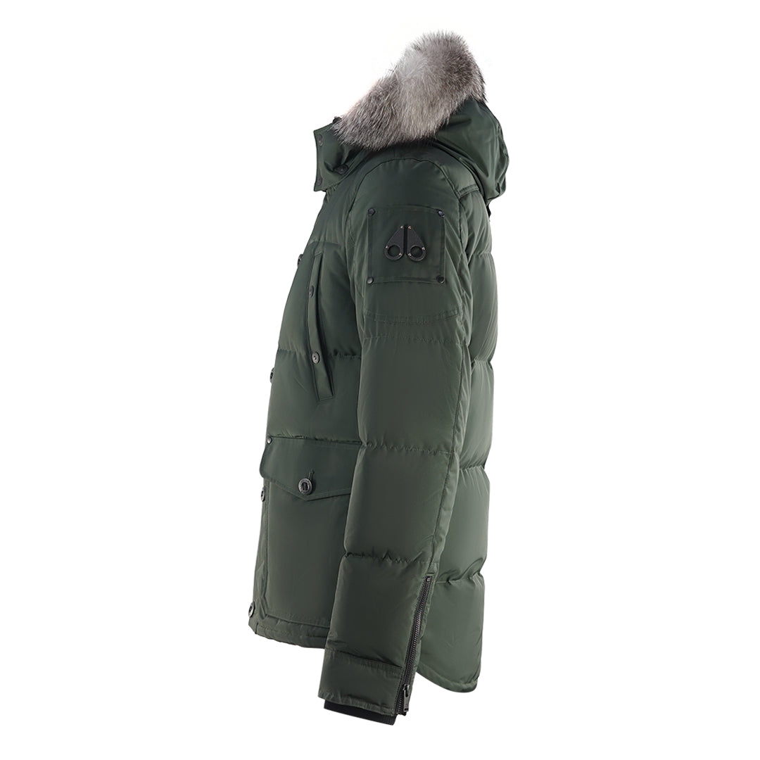 Moose Knuckles Round Island Can Army Bomber Down Jacket M39MJ122 699