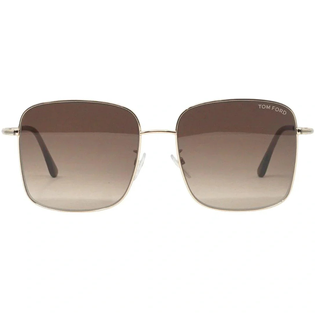 Tom Ford Ft0894 K 28F Shiny Rose Gold Sunglasses