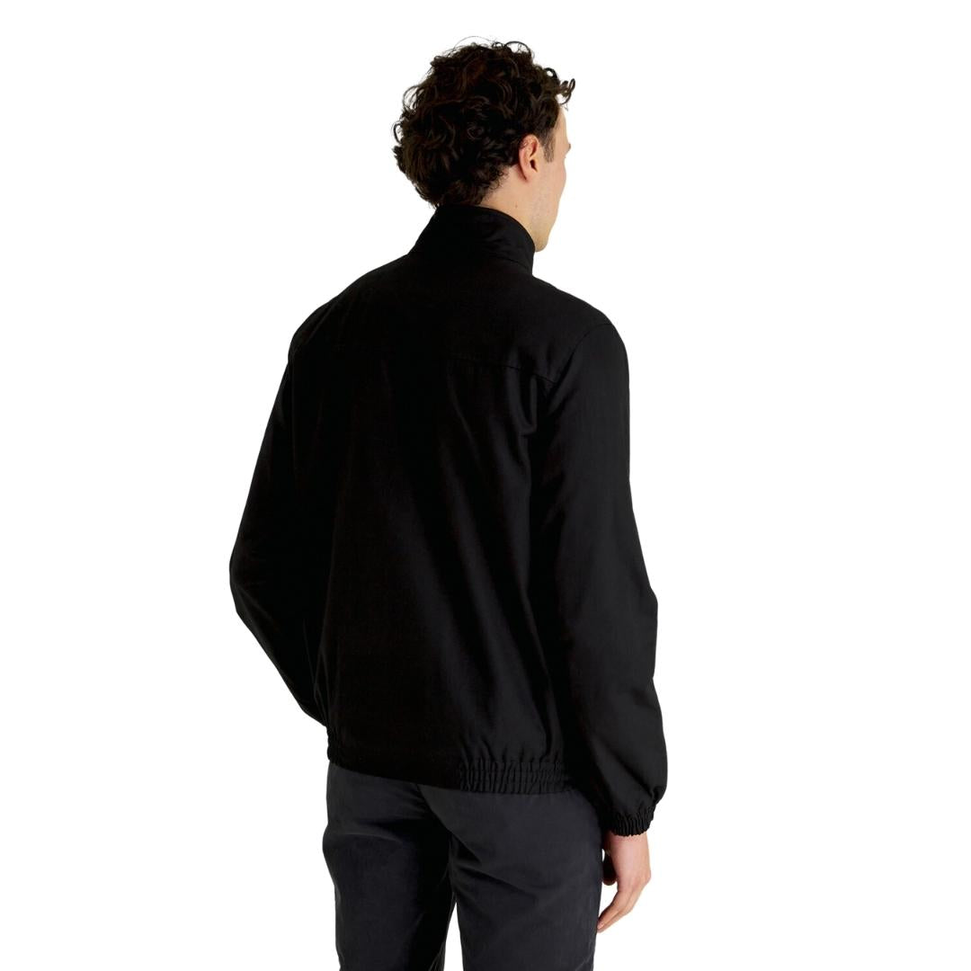 Lyle & Scott Branded Black Short Zip-Up Jacket JK462VC Z865
