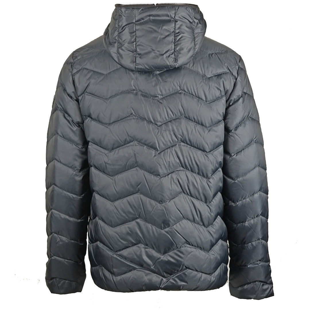 EA7 Dark Blue Full Zip Closure Jacket