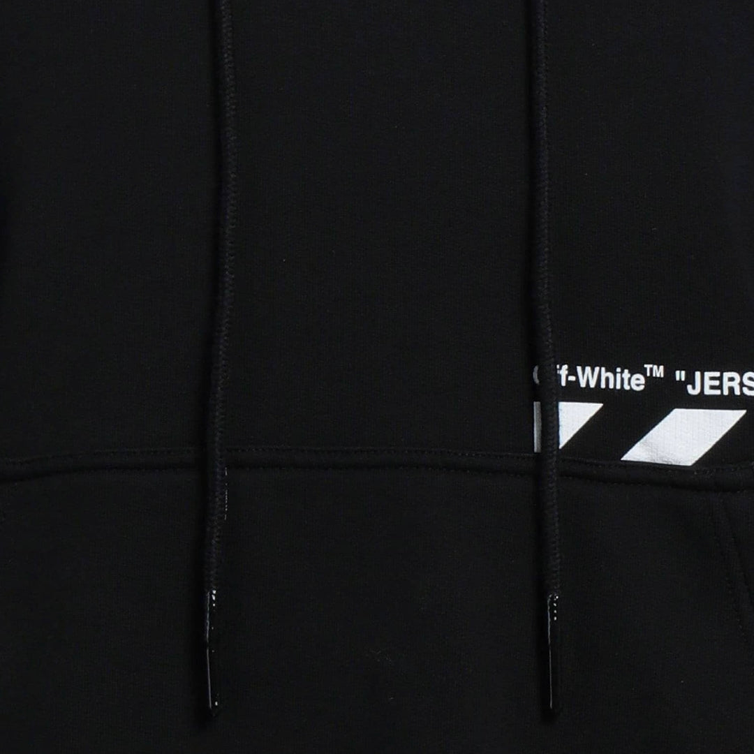 Off-White Pocket Skate Logo Black Hoodie OMBB0085C99FLE005 1001