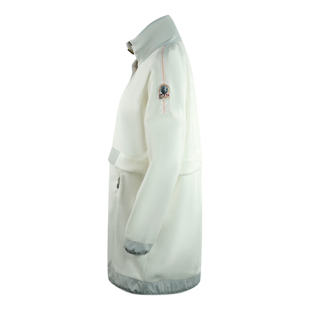Parajumpers Oum White Long Pull Over Jumper