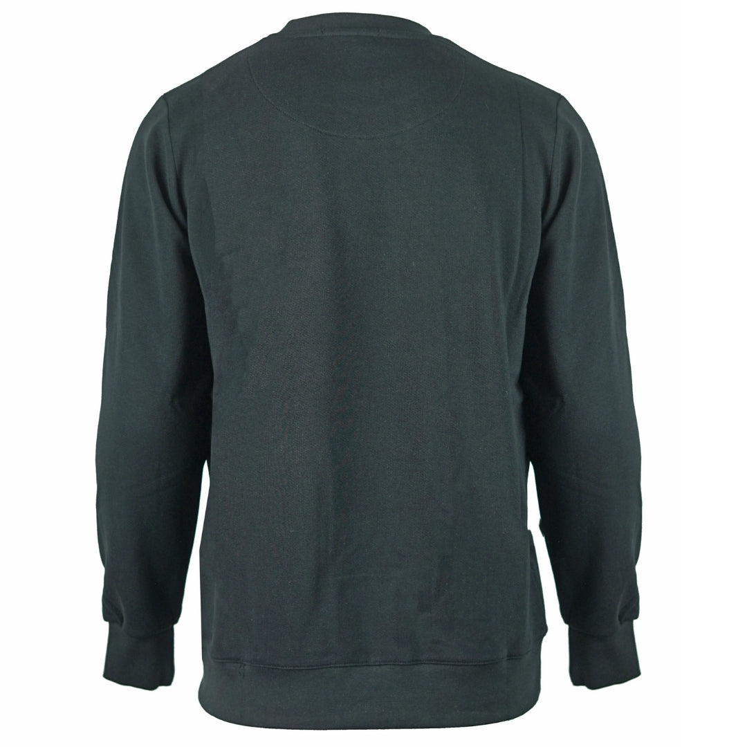 Aquascutum Waterfield Logo Black Sweatshirt
