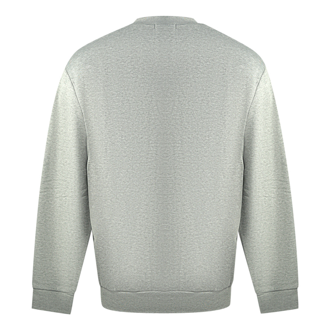 Cavalli Class Print Logo Grey Jumper - Style Centre Wholesale