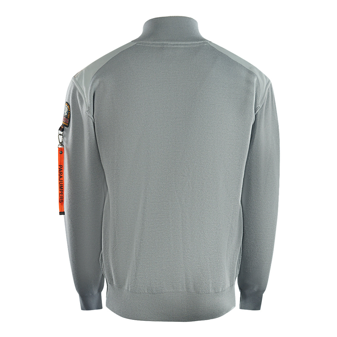 Parajumpers Shark Grey Knit Jacket Redeem 0220