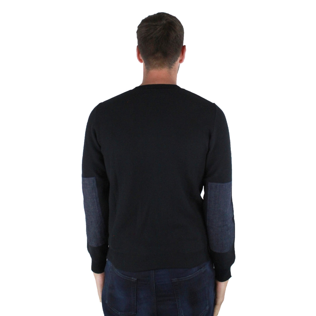 Fred Perry Sk1414 Crew Neck Sweater 102 BlackK1414102